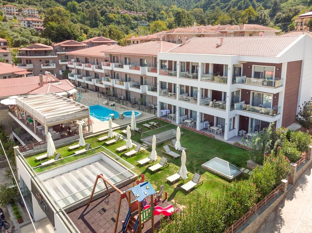 Ntinas Villa With Sea View Skála Potamiás Exterior foto