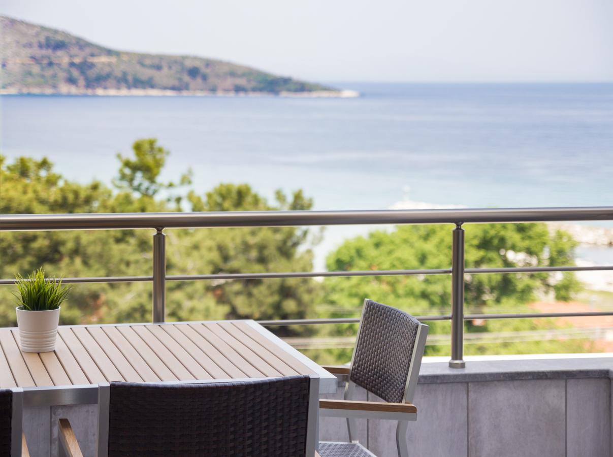 Ntinas Villa With Sea View Skála Potamiás Exterior foto