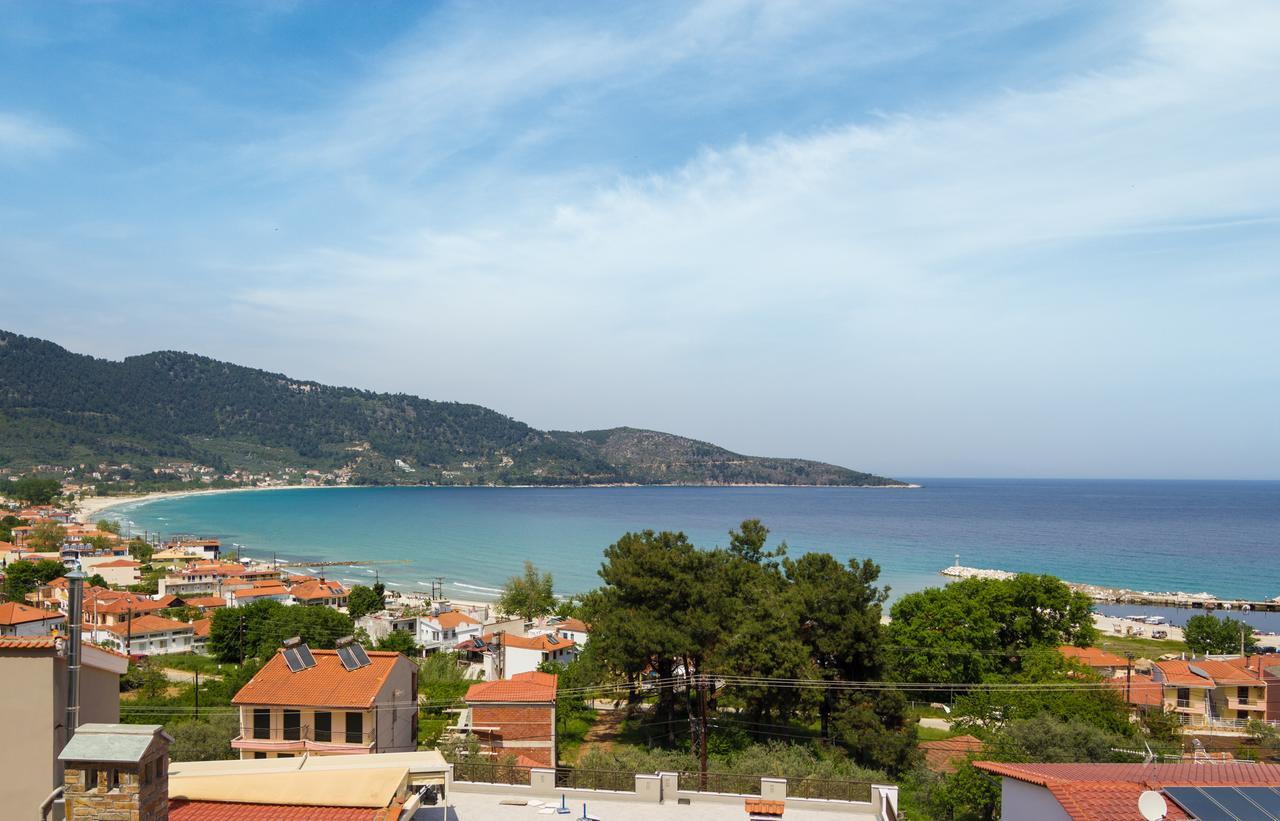 Ntinas Villa With Sea View Skála Potamiás Exterior foto