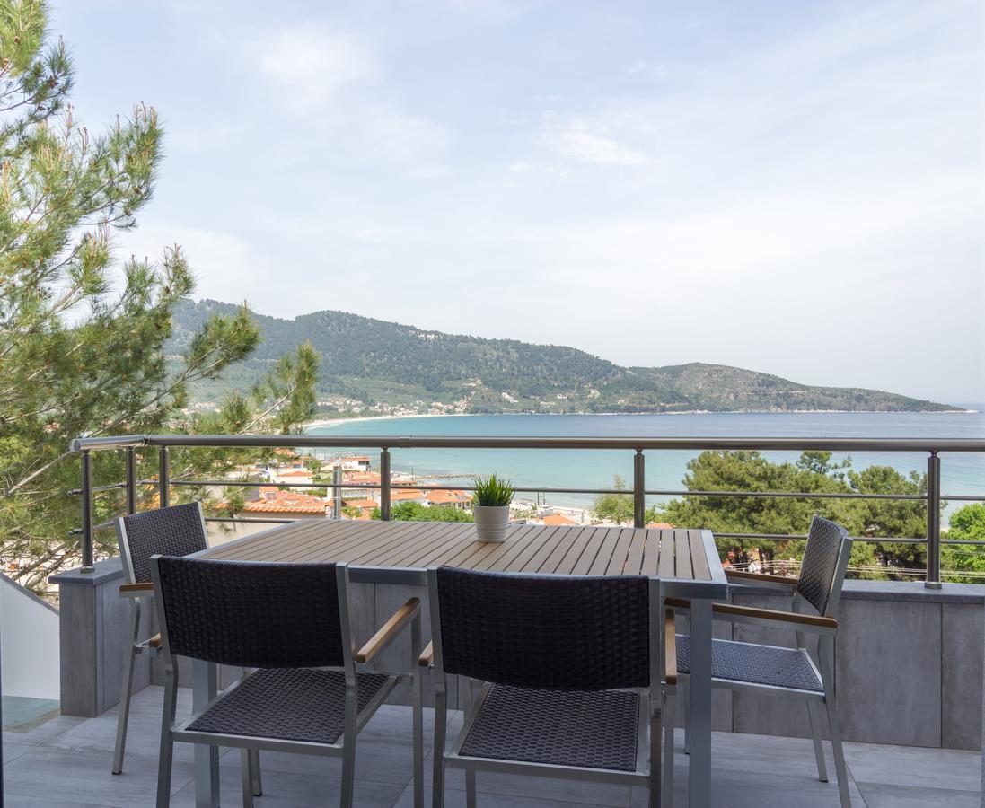 Ntinas Villa With Sea View Skála Potamiás Exterior foto