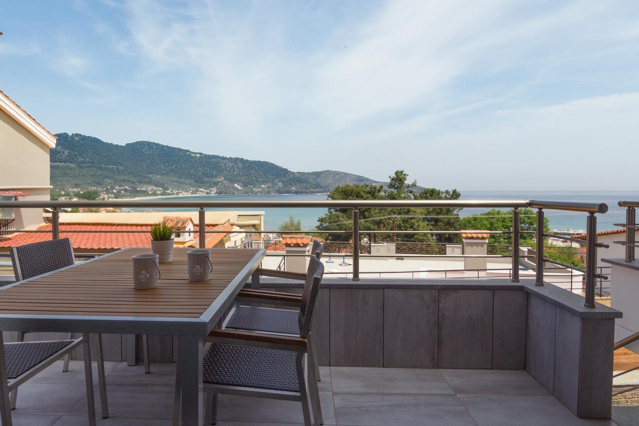 Ntinas Villa With Sea View Skála Potamiás Exterior foto