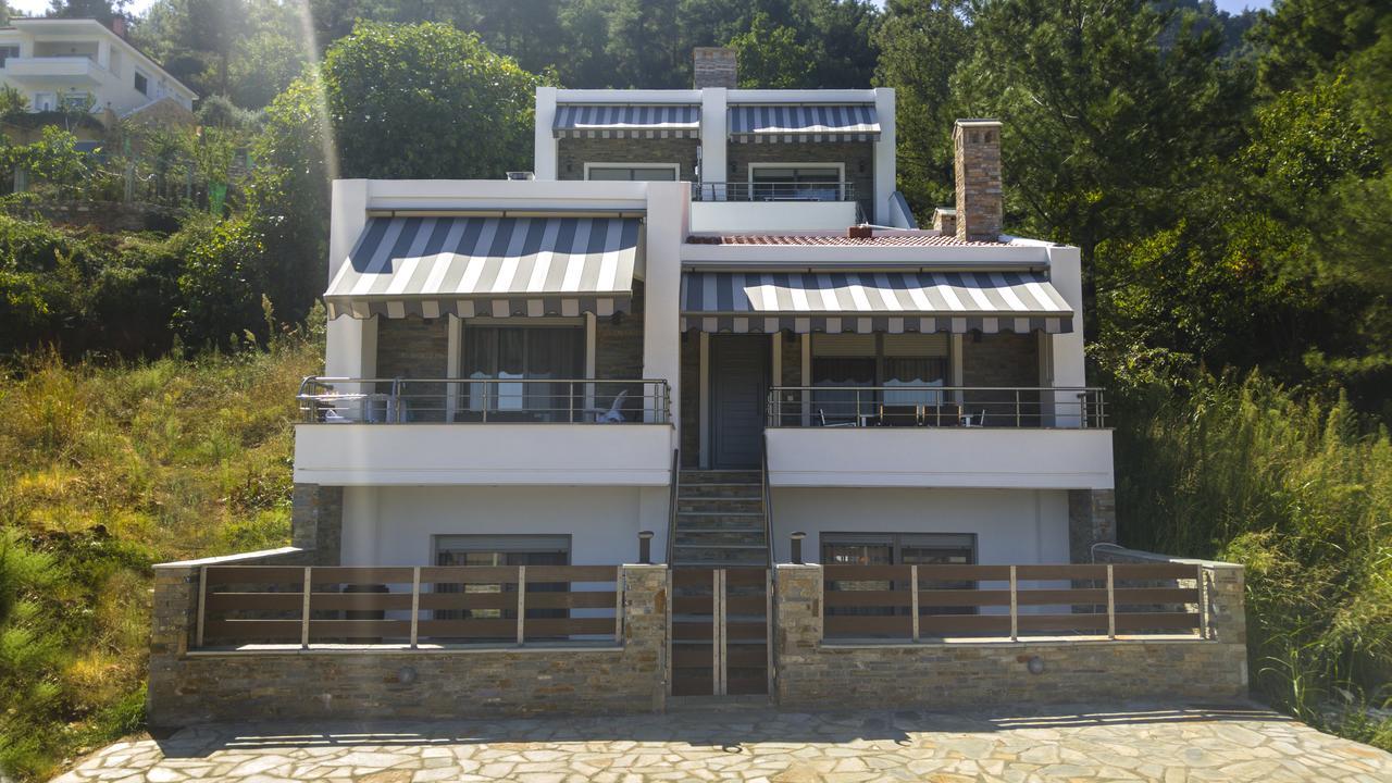 Ntinas Villa With Sea View Skála Potamiás Exterior foto